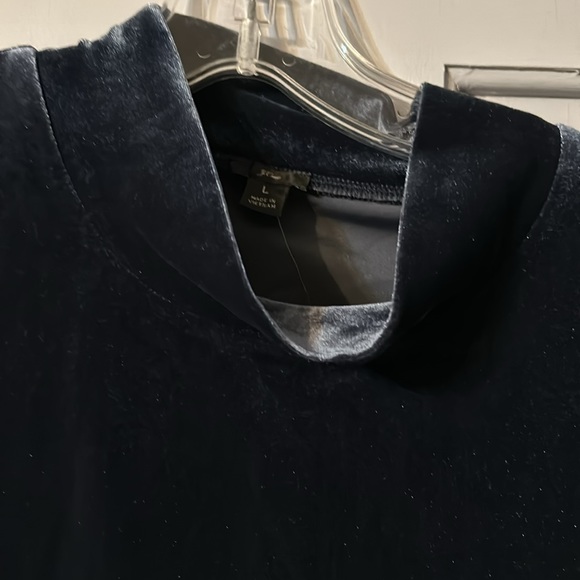 J Crew Sleeveless Velour Shirt - Picture 2 of 4